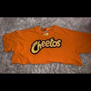 hot cheeto collection crop top